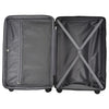 3-teiliges Kofferset M/L/XL – Hartschalen-Trolley mit TSA-Schloss, 4 Rollen, ABS Reisegepäck, Handgepäck & Reisekoffer