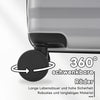 3-teiliges Kofferset M/L/XL – Hartschalen-Trolley mit TSA-Schloss, 4 Rollen, ABS Reisegepäck, Handgepäck & Reisekoffer