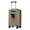 3-teiliges Kofferset M/L/XL – Hartschalen-Trolley mit TSA-Schloss, 4 Rollen, ABS Reisegepäck, Handgepäck & Reisekoffer