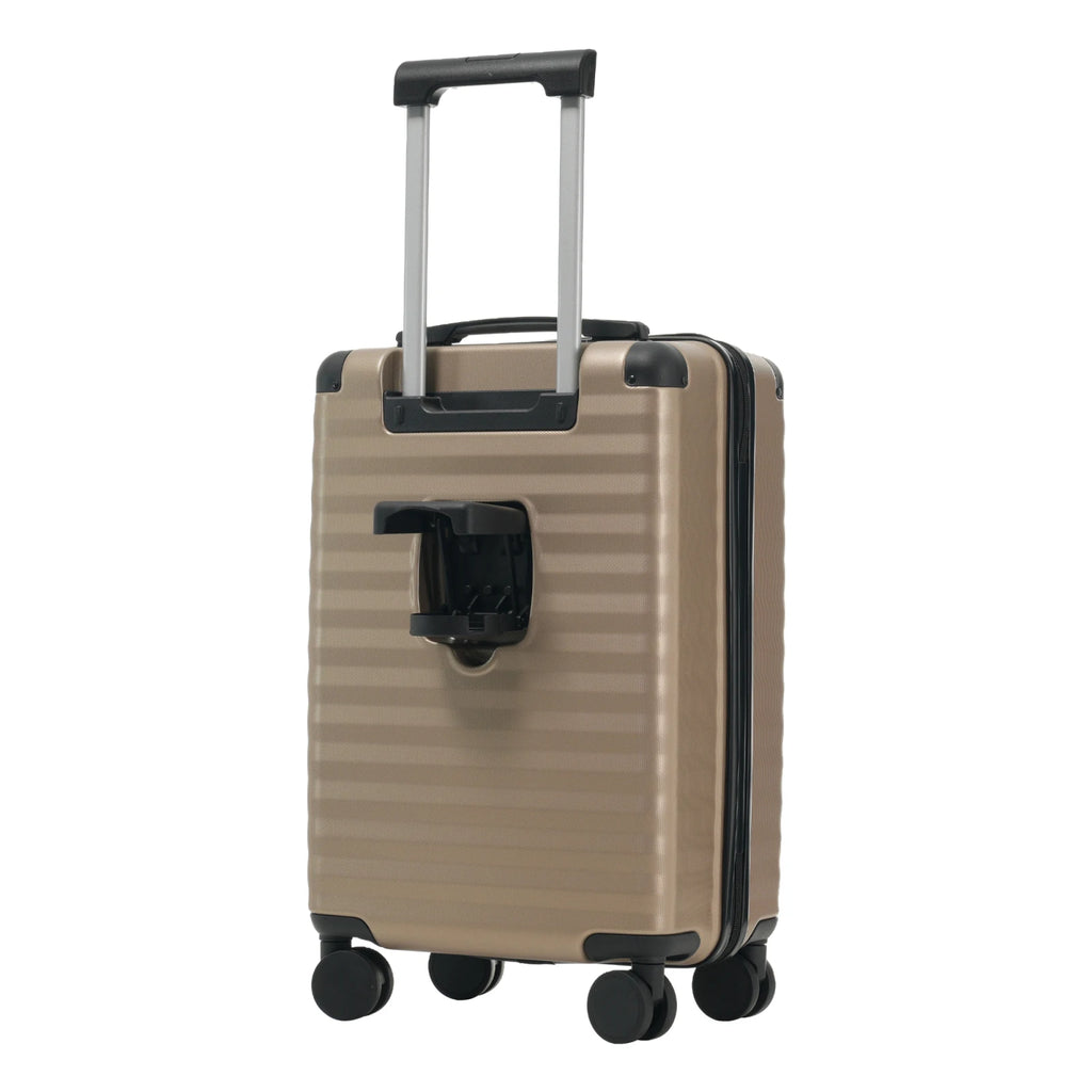 3-teiliges Kofferset M/L/XL – Hartschalen-Trolley mit TSA-Schloss, 4 Rollen, ABS Reisegepäck, Handgepäck & Reisekoffer