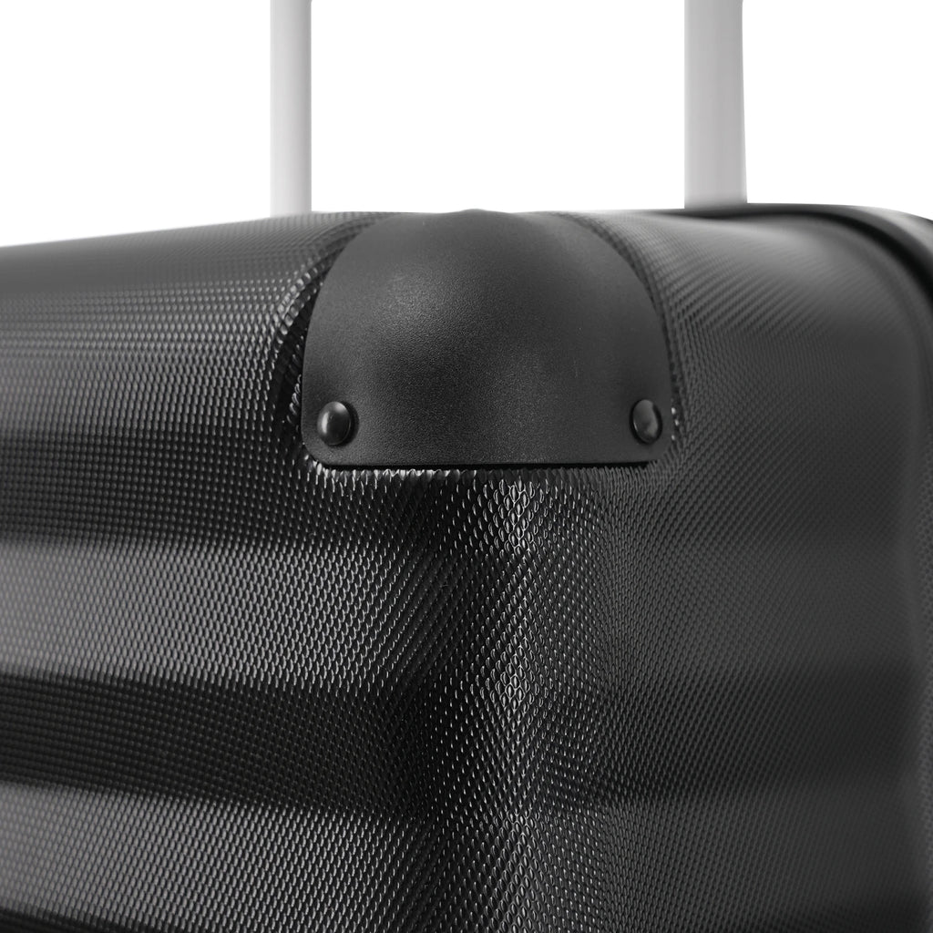 3-teiliges Kofferset M/L/XL – Hartschalen-Trolley mit TSA-Schloss, 4 Rollen, ABS Reisegepäck, Handgepäck & Reisekoffer