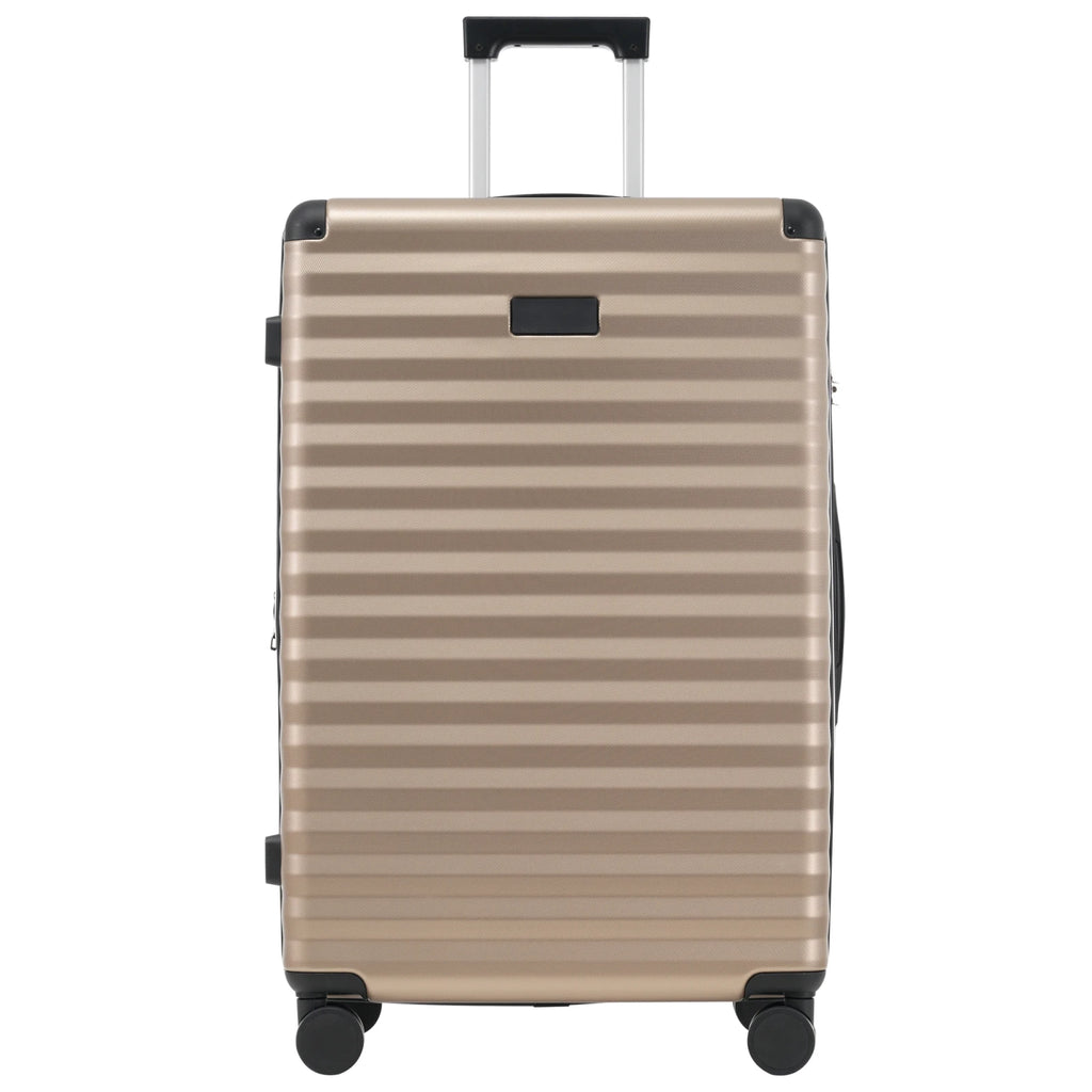 3-teiliges Kofferset M/L/XL – Hartschalen-Trolley mit TSA-Schloss, 4 Rollen, ABS Reisegepäck, Handgepäck & Reisekoffer