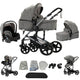 Baby Kinderwagen, Hochlandschafts-Kinderwagen mit Babywanne, Wasserabweisender Kinderwagen.