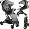 Buggy Pram, Kinderwagen für 0–3 Jahre | Erstausstattung für Neugeborene & Kleinkinder | Leichter, faltbarer