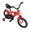 14-Zoll Kinderfahrrad mit Stützrädern – Verstellbarer Sattel, Doppelbremse, für Kinder von 2–4 Jahren
