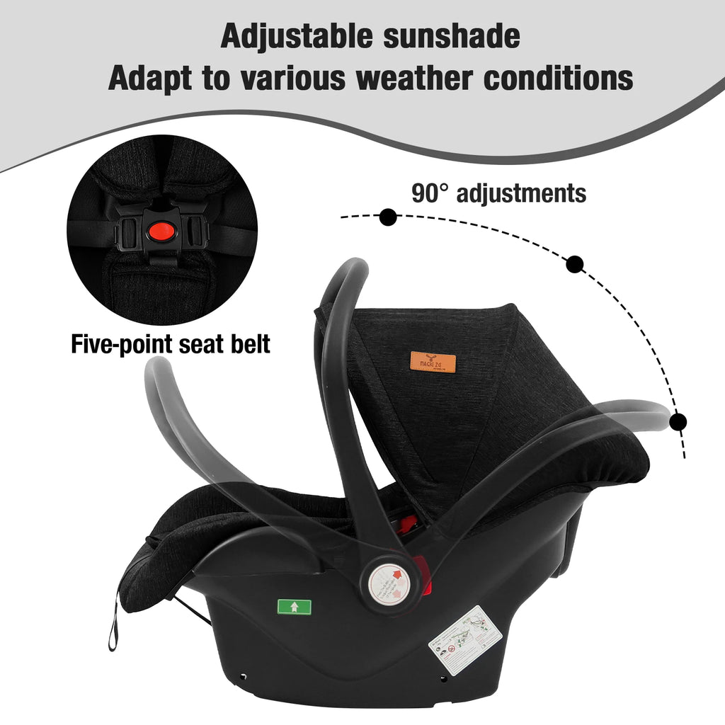 Luxus 3-in-1 Kinderwagen für Neugeborene – Leichter Kinderwagen