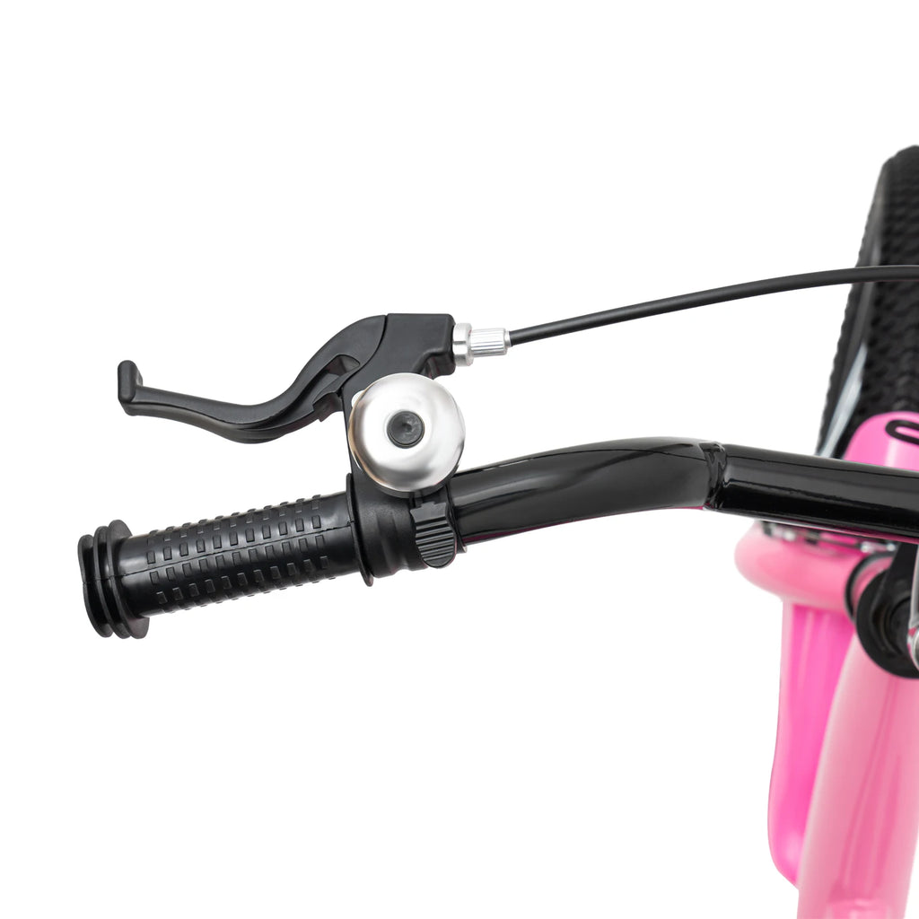 16-Zoll Kinderfahrrad für Jungen & Mädchen (5–8 Jahre) – Doppelbremssystem, Stützräder, erhältlich in Grün/Pink/Gelb
