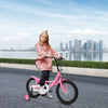 16-Zoll Kinderfahrrad für Jungen & Mädchen (5–8 Jahre) – Doppelbremssystem, Stützräder, erhältlich in Grün/Pink/Gelb