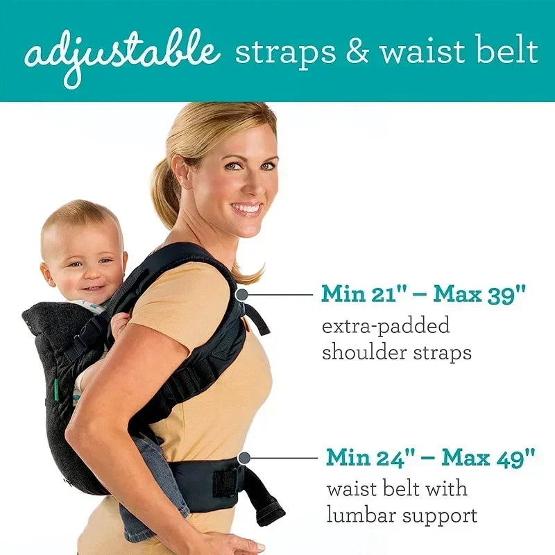 2025 Top-Modell: 4-in-1 Multifunktionale Babytrage mit Hüfthocker