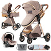 Kinderwagen 3-in-1 – Leicht, Faltbar & Komfortabel