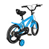 14-Zoll Kinderfahrrad mit Stützrädern – Verstellbarer Sattel, Doppelbremse, für Kinder von 2–4 Jahren