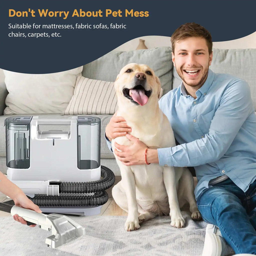 Teppichreiniger 400W – Kompakt, kraftvoll und vielseitig