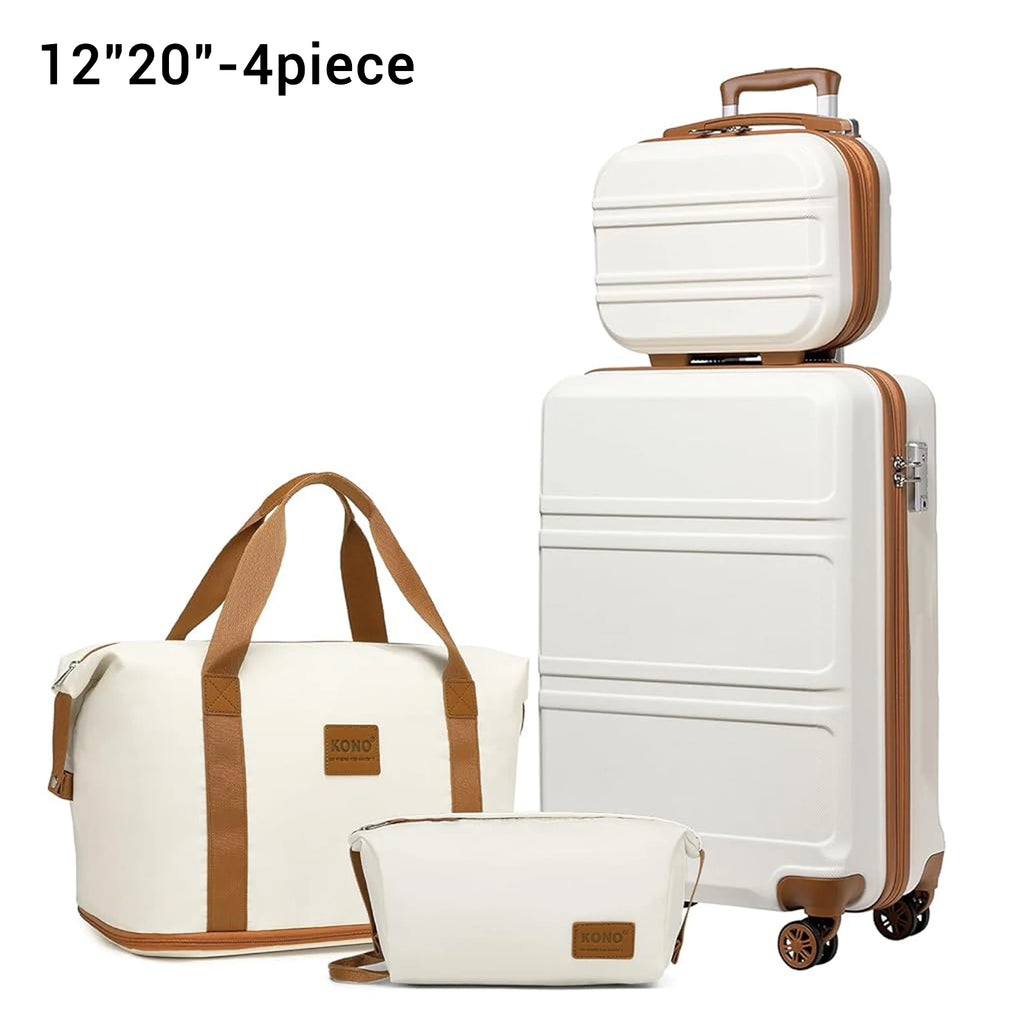2/4/6-teiliges Beauty Case & Reiseset – Kosmetikkoffer, Handgepäck & Kulturbeutel