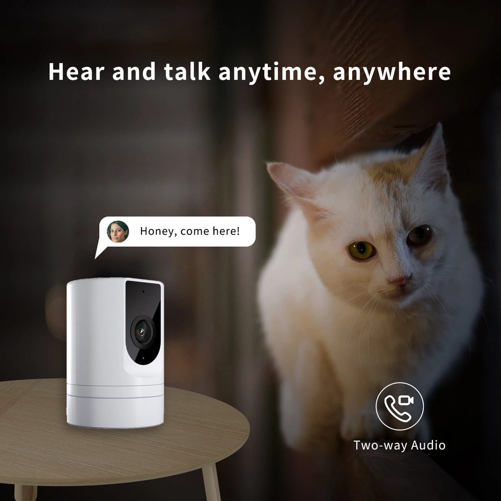 2X WLAN Innenkamera 1080P – Haustier & Baby Überwachung mit App