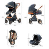 Kinderwagen 3-in-1 – Leicht, Faltbar & Komfortabel
