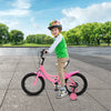 16-Zoll Kinderfahrrad für Jungen & Mädchen (5–8 Jahre) – Doppelbremssystem, Stützräder, erhältlich in Grün/Pink/Gelb