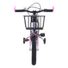 14 Zoll Kinderfahrrad mit verstellbarem Sitz, Stützrädern, Korb & Rücksitz, bis 50 kg belastbar, für Kinder 3–5 Jahre