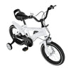 14-Zoll Kinderfahrrad mit Stützrädern – Verstellbarer Sattel, Doppelbremse, für Kinder von 2–4 Jahren
