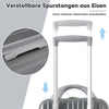 4-teiliges Kofferset – Hartschalen-Trolley aus ABS mit 360° drehbaren Rollen, TSA-Schloss & Teleskopgriff