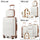 2/4/6-teiliges Beauty Case & Reiseset – Kosmetikkoffer, Handgepäck & Kulturbeutel