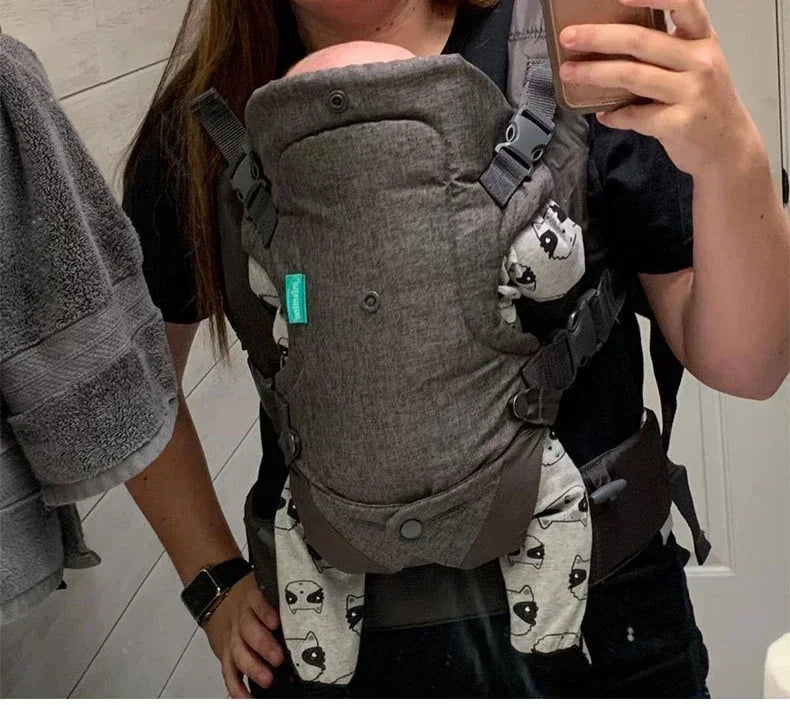 2025 Top-Modell: 4-in-1 Multifunktionale Babytrage mit Hüfthocker