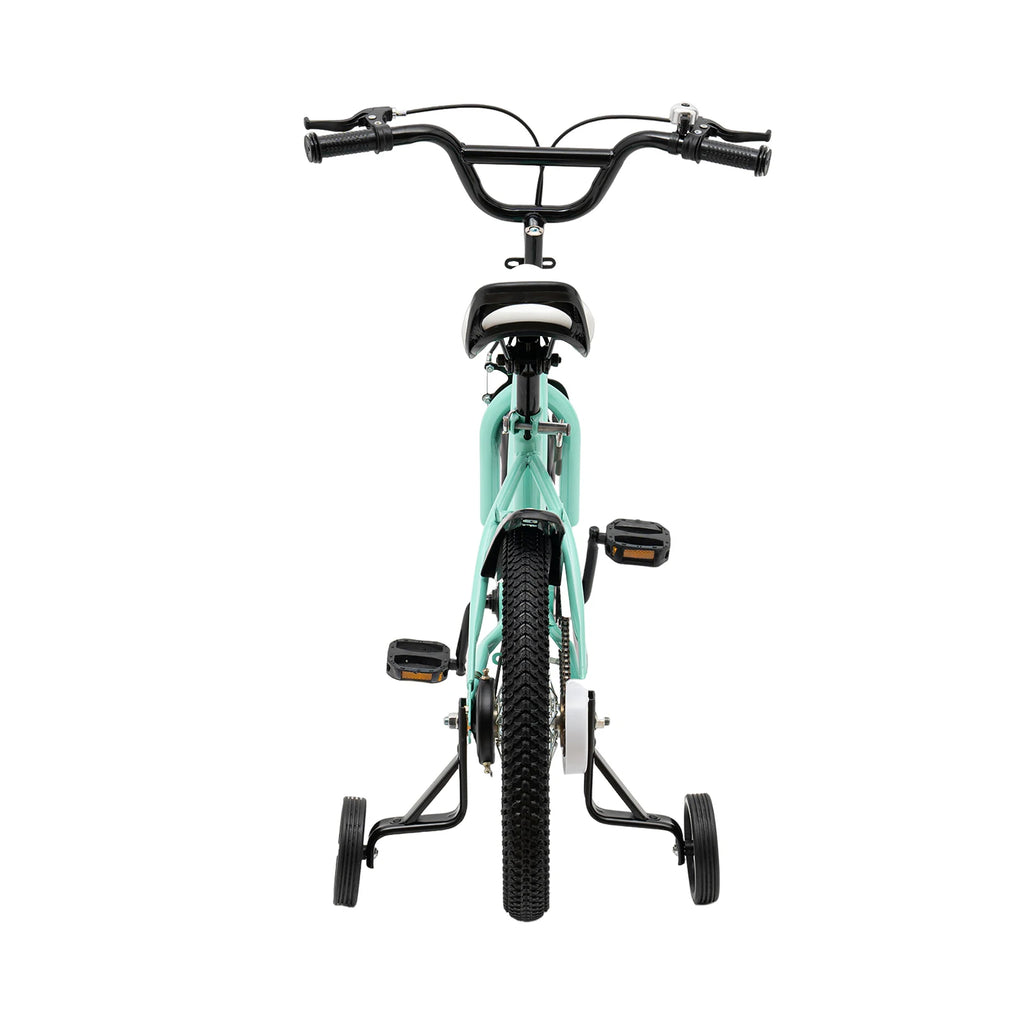 16-Zoll Kinderfahrrad für Jungen & Mädchen (5–8 Jahre) – Doppelbremssystem, Stützräder, erhältlich in Grün/Pink/Gelb