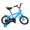 14-Zoll Kinderfahrrad mit Stützrädern – Verstellbarer Sattel, Doppelbremse, für Kinder von 2–4 Jahren