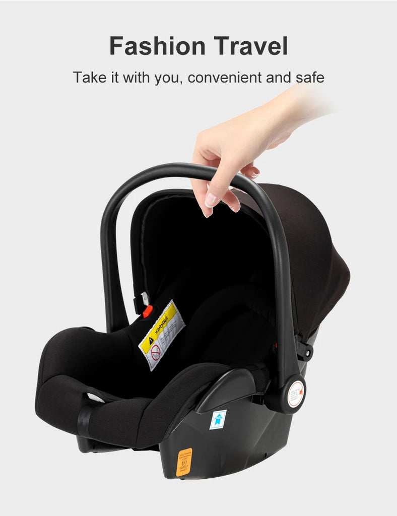 Baby Kinderwagen, Hochlandschafts-Kinderwagen mit Babywanne, Wasserabweisender Kinderwagen.