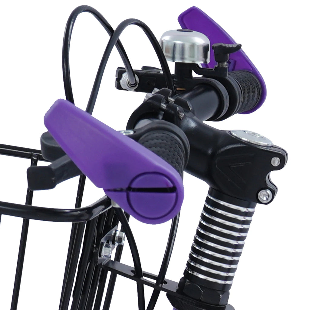 14 Zoll Kinderfahrrad mit verstellbarem Sitz, Stützrädern, Korb & Rücksitz, bis 50 kg belastbar, für Kinder 3–5 Jahre