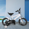14-Zoll Kinderfahrrad mit Stützrädern – Verstellbarer Sattel, Doppelbremse, für Kinder von 2–4 Jahren