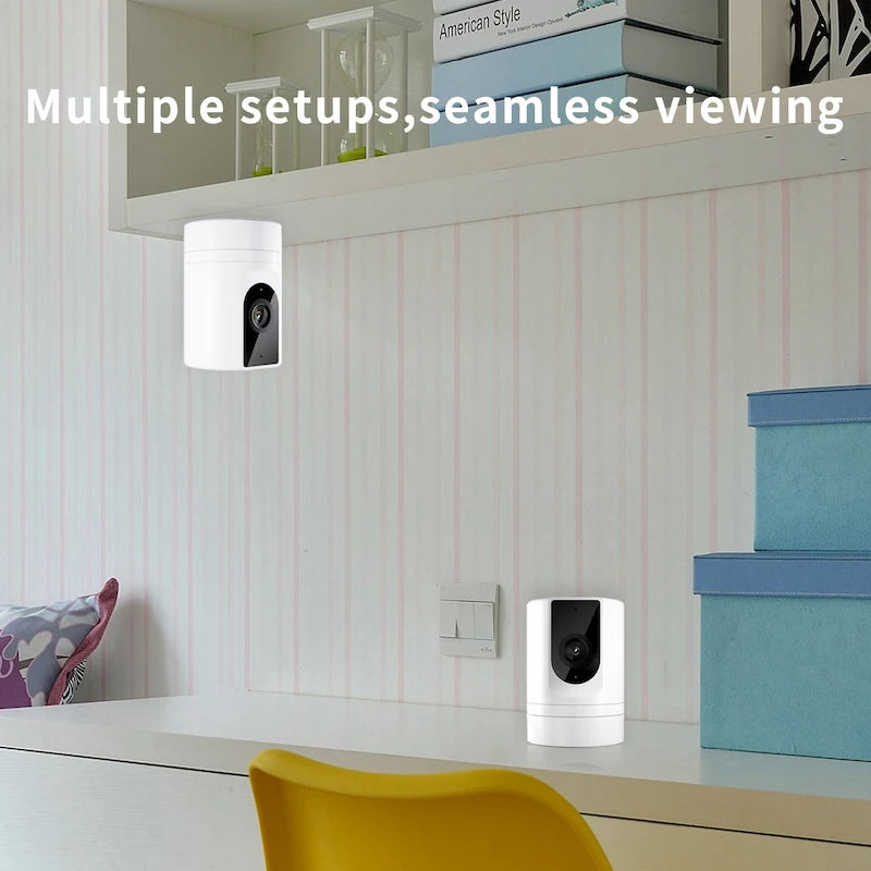 2X WLAN Innenkamera 1080P – Haustier & Baby Überwachung mit App