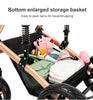 Baby Kinderwagen, Hochlandschafts-Kinderwagen mit Babywanne, Wasserabweisender Kinderwagen.