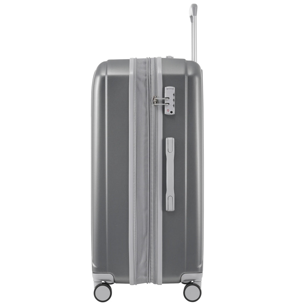4-teiliges Kofferset – Hartschalen-Trolley aus ABS mit 360° drehbaren Rollen, TSA-Schloss & Teleskopgriff
