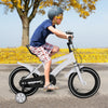 14-Zoll Kinderfahrrad mit Stützrädern – Verstellbarer Sattel, Doppelbremse, für Kinder von 2–4 Jahren
