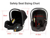 Baby Kinderwagen, Hochlandschafts-Kinderwagen mit Babywanne, Wasserabweisender Kinderwagen.