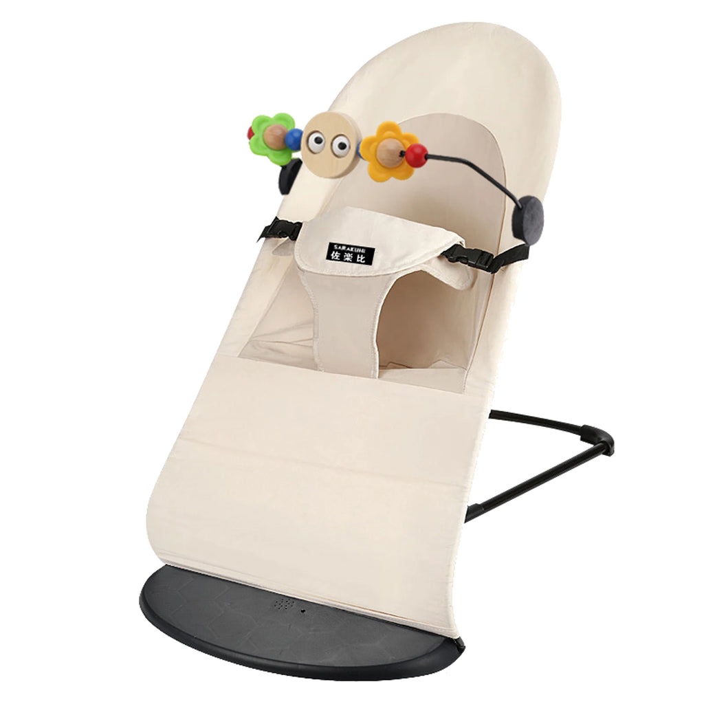 Faltbarer Baby-Schaukelstuhl 4-in-1 – Wippe, Ruhe- & Schaukelstuhl, Tragbares Kinderbett