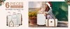 2/4/6-teiliges Beauty Case & Reiseset – Kosmetikkoffer, Handgepäck & Kulturbeutel