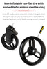 PU leder - Leichter 3-in-1 Kinderwagen – Babywagen mit PU-Rädern, faltbar & vielseitig nutzbar ab Geburt