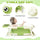 Faltbare Babybadewanne mit Badesitz, Thermometer, Duschkappe & Bürste – Für Neugeborene & Kleinkinder (0–36 Monate)