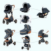 Kinderwagen 3-in-1 – Leicht, Faltbar & Komfortabel