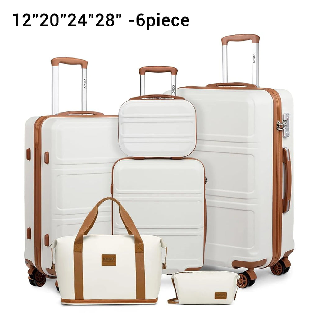 2/4/6-teiliges Beauty Case & Reiseset – Kosmetikkoffer, Handgepäck & Kulturbeutel