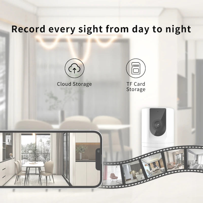2X WLAN Innenkamera 1080P – Haustier & Baby Überwachung mit App