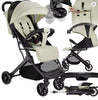 Buggy Pram, Kinderwagen für 0–3 Jahre | Erstausstattung für Neugeborene & Kleinkinder | Leichter, faltbarer