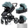 3-in-1 Multifunktionaler Kinderwagen – Hochliegender, Leichter & Zusammenklappbarer