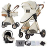Kinderwagen 3-in-1 – Leicht, Faltbar & Komfortabel